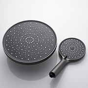 Душевая система Shevanik S4726T цвет Оружейная сталь-2