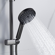 Душевая система Shevanik S4726T цвет Оружейная сталь-10
