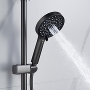 Душевая система Shevanik S4726T цвет Оружейная сталь-12
