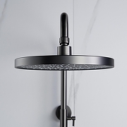 Душевая система Shevanik S4726T цвет Оружейная сталь-15