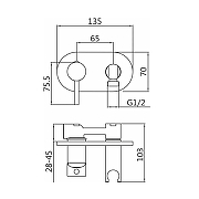 Гигиенический душ со смесителем Shevanik S187 цвет Хром-1