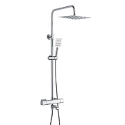 Душевая система Shevanik S3096 c термостатом цвет Хром