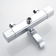 Душевая система Shevanik S3096 c термостатом цвет Хром-6