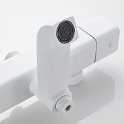 Душевая система Shevanik S3096C c термостатом цвет Белый матовый-3