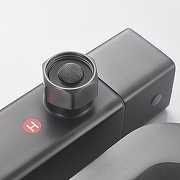 Душевая система Shevanik S3096T c термостатом цвет Оружейная сталь-2