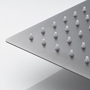 Душевая система Shevanik S3096T c термостатом цвет Оружейная сталь-8