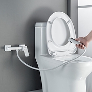 Гигиенический душ со смесителем Shevanik S4005C-1 цвет Белый матовый-13