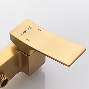 Гигиенический душ со смесителем Shevanik S4005G-1 цвет Золотой сатин-8