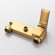 Гигиенический душ со смесителем Shevanik S4005G-1 цвет Золотой сатин-10