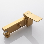 Гигиенический душ со смесителем Shevanik S4005G-1 цвет Золотой сатин-11