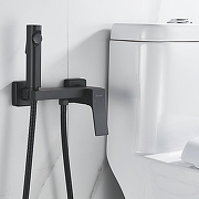 Гигиенический душ со смесителем Shevanik S4005H-1 цвет Черный матовый-9