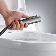 Гигиенический душ со смесителем Shevanik S4005T-1 цвет Оружейная сталь-13