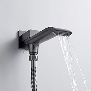 Душевая система Shevanik S4035T цвет Оружейная сталь-11