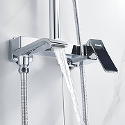 Душевая система Shevanik S4036 цвет Хром-13