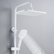 Душевая система Shevanik S4036C цвет Белый матовый-11