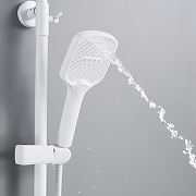 Душевая система Shevanik S4036C цвет Белый матовый-13