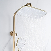Душевая система Shevanik S4036G цвет Золотой сатин-16