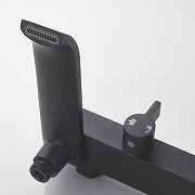 Душевая система Shevanik S4036H цвет Черный матовый-4