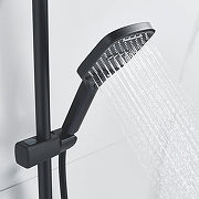 Душевая система Shevanik S4036H цвет Черный матовый-18