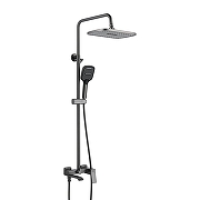 Душевая система Shevanik S4036T цвет Оружейная сталь