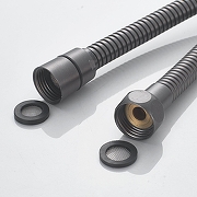 Душевая система Shevanik S4036T цвет Оружейная сталь-2