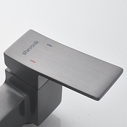 Душевая система Shevanik S4036T цвет Оружейная сталь-5