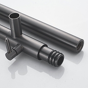 Душевая система Shevanik S4036T цвет Оружейная сталь-7