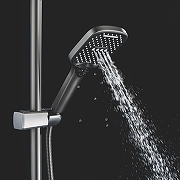 Душевая система Shevanik S4036T цвет Оружейная сталь-10
