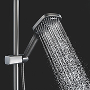 Душевая система Shevanik S4036T цвет Оружейная сталь-11