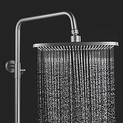 Душевая система Shevanik S4036T цвет Оружейная сталь-12