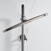 Душевая система Shevanik S4036T цвет Оружейная сталь-21