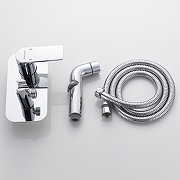 Гигиенический душ со смесителем Shevanik S4105 цвет Хром-1