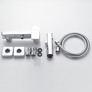 Гигиенический душ со смесителем Shevanik S4105-1 цвет Хром-1