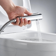 Гигиенический душ со смесителем Shevanik S4105-1 цвет Хром-8