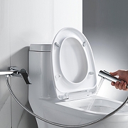 Гигиенический душ со смесителем Shevanik S4105-1 цвет Хром-9