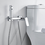 Гигиенический душ со смесителем Shevanik S4105-1 цвет Хром-13