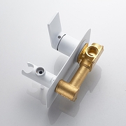 Гигиенический душ со смесителем Shevanik S4105C цвет Белый матовый-3