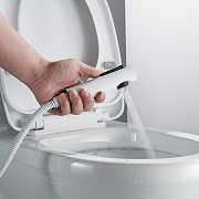 Гигиенический душ со смесителем Shevanik S4105C-1 цвет Белый матовый-13