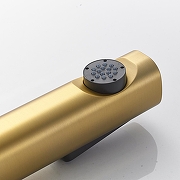 Гигиенический душ со смесителем Shevanik S4105G-1 цвет Золотой сатин-4