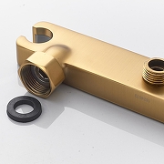 Гигиенический душ со смесителем Shevanik S4105G-1 цвет Золотой сатин-6