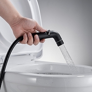 Гигиенический душ со смесителем Shevanik S4105H цвет Черный матовый-7