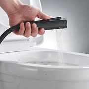 Гигиенический душ со смесителем Shevanik S4105H-1 цвет Черный матовый-13