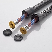 Гигиенический душ со смесителем Shevanik S4105T цвет Оружейная сталь-2