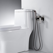 Гигиенический душ со смесителем Shevanik S4105T цвет Оружейная сталь-8