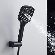 Душевая система Shevanik S4135H цвет Черный матовый-17