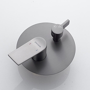 Душевая система Shevanik S4135T цвет Оружейная сталь-6