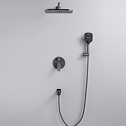 Душевая система Shevanik S4135T цвет Оружейная сталь-10