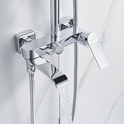 Душевая система Shevanik S4136 цвет Хром-18