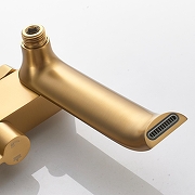 Душевая система Shevanik S4136G цвет Золотой сатин-5