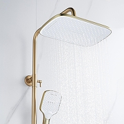 Душевая система Shevanik S4136G цвет Золотой сатин-13